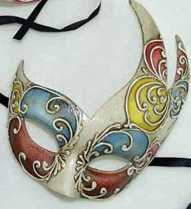 Swan Mask, Santa Cruz Painted