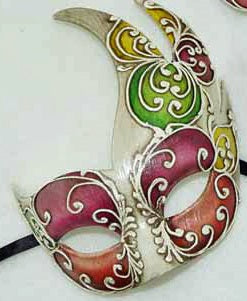 Swan Mask, Santa Cruz Painted