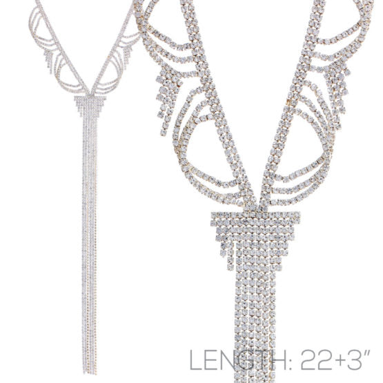 Necklace, Art Deco Lariat