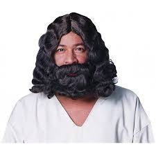 Biblical wig and beard set