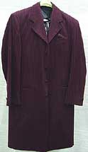 Zoot Suit 40R Burgundy Narrow Lapel