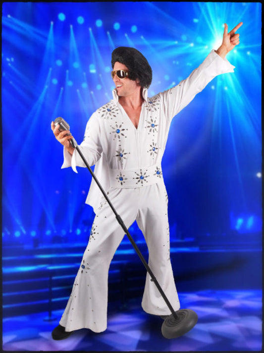Jumpsuit, Elvis White 3XL