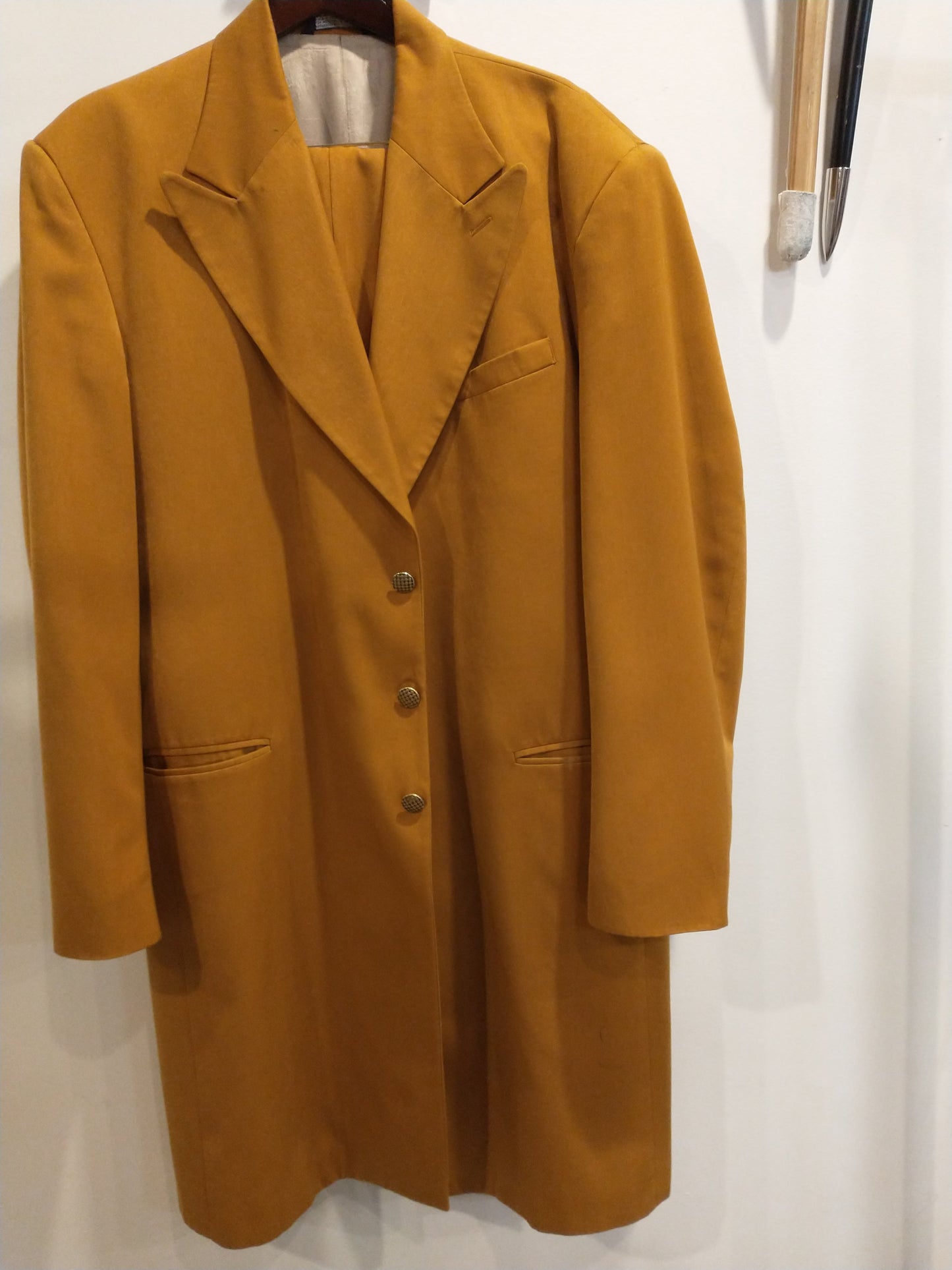 Zoot Suit 42L Amber Wide Lapel