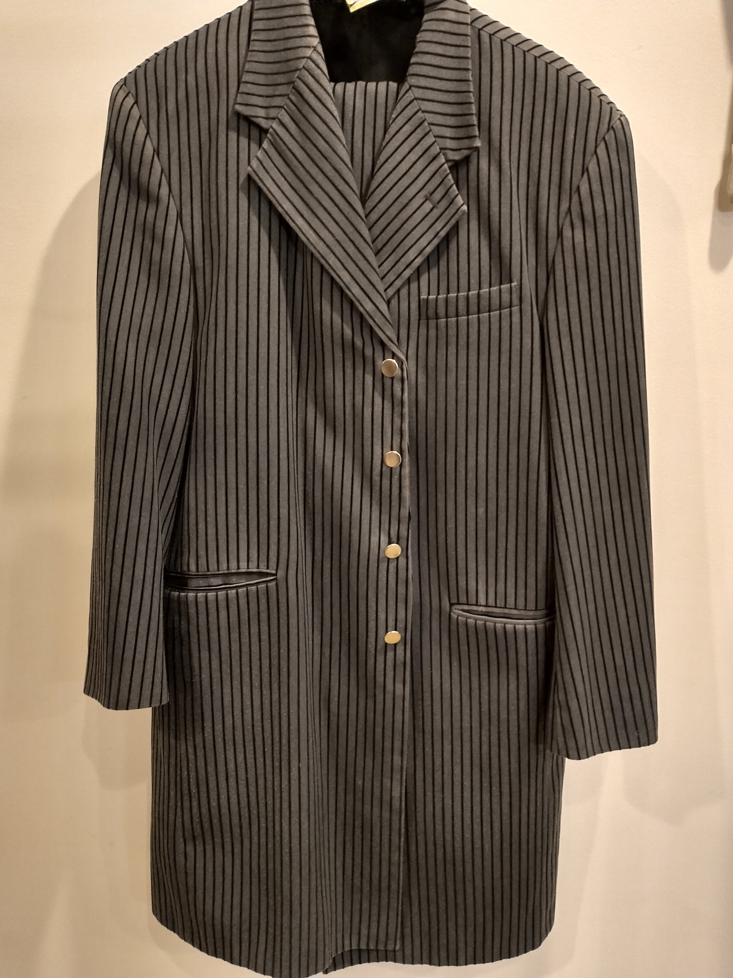 Zoot Suit 44R Charcoal Narrow Lapel