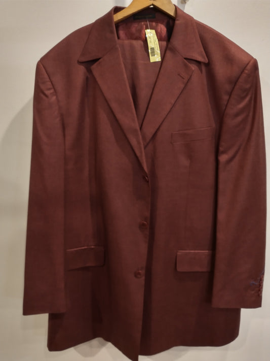 Suit 46R Burgundy