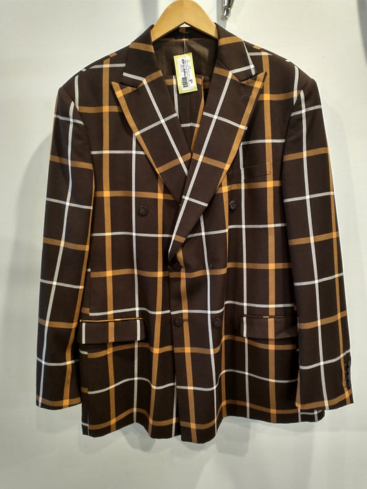 Zoot Suit 50 Brown Plaid