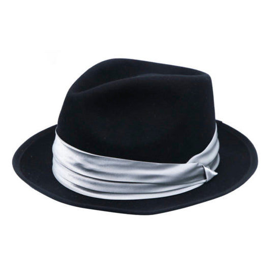 Hat, Fedora wool, lined-  : 2X