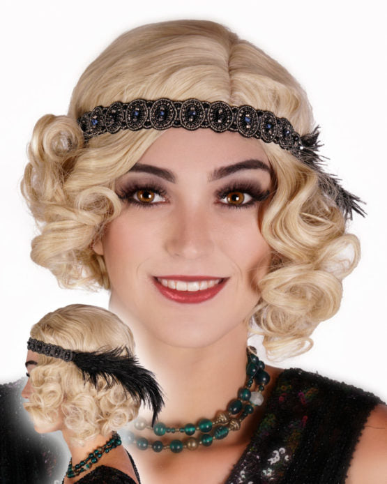 Headband, Flapper Beaded