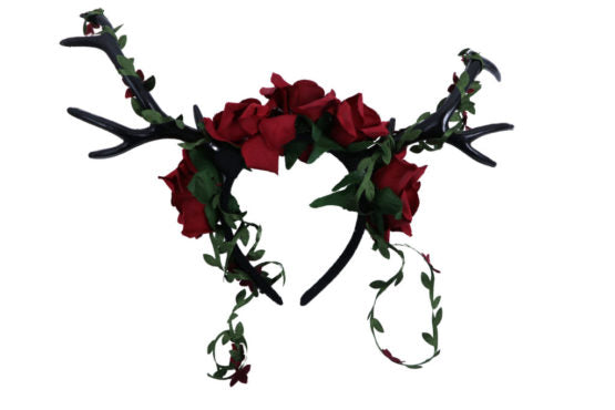 Antlers, Red Rose-Red, Black : OS