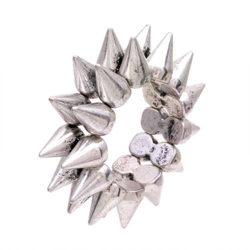 Bracelet, Spiked Double-