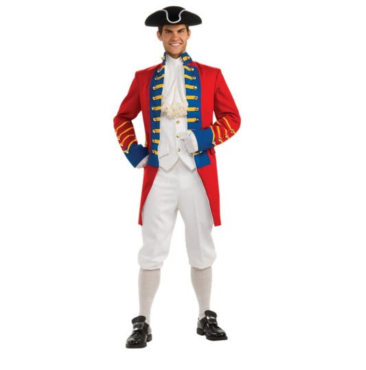 Colonial, British Red Coat 3p