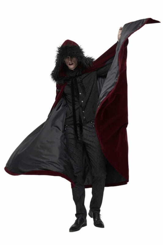 Cape, Renaissance Long Hooded-  : OS