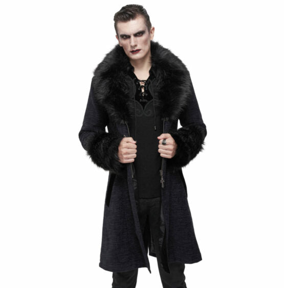 Coat, Gothic Fur Frock 4XL