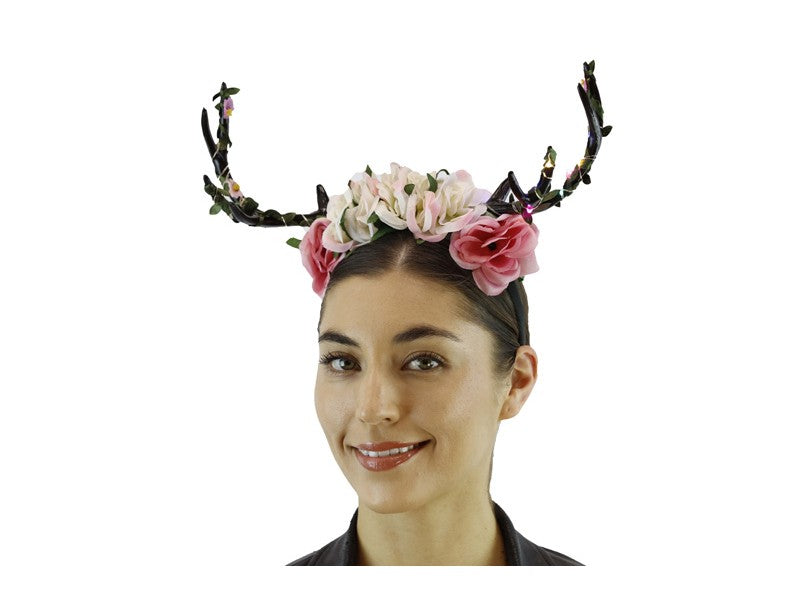 Antlers, LED Flowers