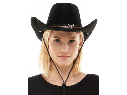 Hat, Cowboy Black