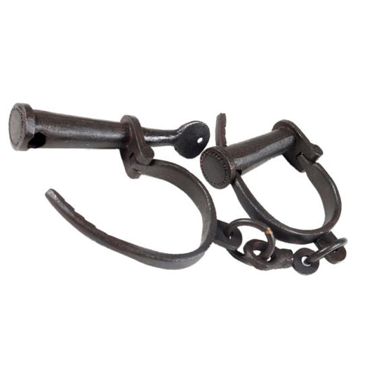 Handcuffs, Antique Iron