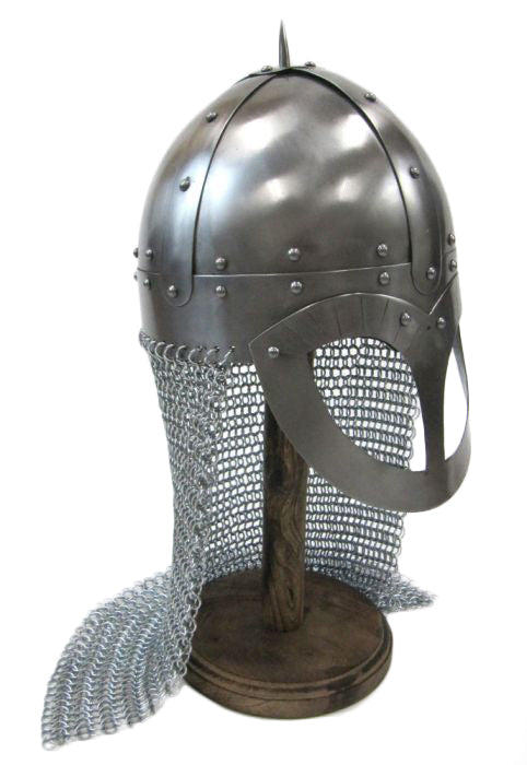 helmet, viking, mail spike