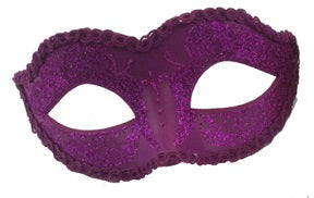 Mask, Monochromatic Glitter