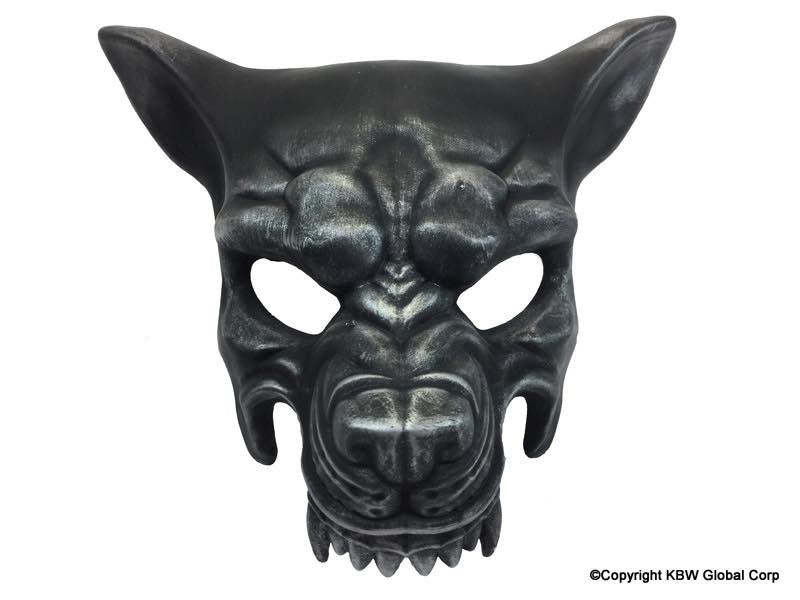 Mask, Metallic Wolf