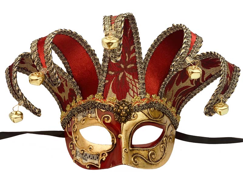 Mask, Jester Two-Tone