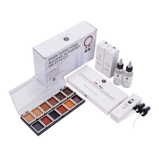 Palette, Dark Flesh Tone Kit