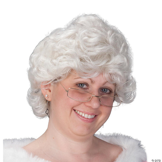 Wig, Mrs. Claus Short