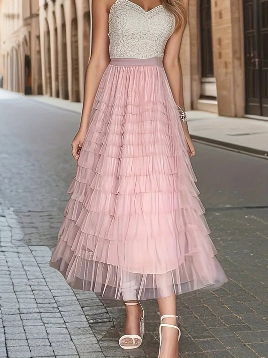 Skirt, Layered Tulle